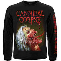 Футболка з довгим рукавом Cannibal Corpse "Violence Unimagined" (з друком на рукавах), Размер XL