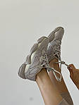 Чоловічі кросівки Adidas Yeezy 500 Blush (сірі) стильні кроси YE016 Адідас топ, фото 3