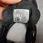 Чоловічі кросівки SALOM0N SUPO (чорні із салатовим) низькі повсякденні кроси 11103 Саломон топ, фото 9