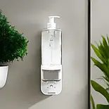 Дозатор універсальний для рідкого мила і дезінфікуючих засобів 300 мл, фото 10