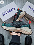 Чоловічі демі кроси Reebok Zig Kinetica II Edge gore-tex Black/Blue (чорні з блакитним) модні 1285TP Рибок топ, фото 5