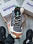 Чоловічі кросівки Reebok Zig Kinetica II Edge gore-tex Pure Gray (сірі) модні 1286TP Рибок топ, фото 4