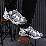 Чоловічі кросівки Asics Ael-Sonoma 15-50 (білі із сірим) модні низькі кросівки 2577 Асикс топ, фото 6