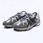 Чоловічі кросівки Asics Ael-Sonoma 15-50 (білі із сірим) модні низькі кросівки 2577 Асикс топ, фото 9