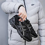 Чоловічі кросівки Asics Ael-Sonoma 15-50 (чорні) модні низькі кросівки 2579 Асікс топ, фото 4