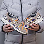 Чоловічі кросівки Asics Ael-Sonoma 15-50 (бежеві з жовтогарячим) модні низькі кросівки 2582 Асікс топ, фото 7