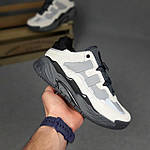 Чоловічі кросівки Adidas Niteball (сірі) стильні повсякденні кроси 11106 Адідас топ, фото 3