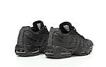 Чоловічі кросівки Nike Air Max 95 (чорні) модні повсякденні кроси 14536 Найк топ, фото 2