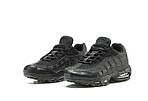 Чоловічі кросівки Nike Air Max 95 (чорні) модні повсякденні кроси 14536 Найк топ, фото 6