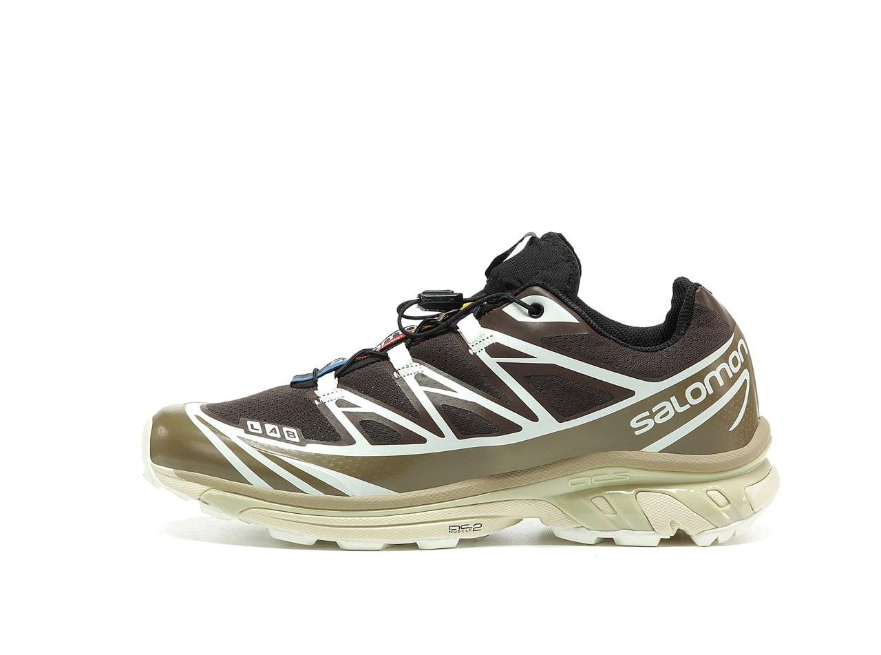 Чоловічі кросівки Salomon XT-6 (чорні із сірим) низькі повсякденні кроси 14538 Саломон топ, фото 1