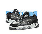 Чоловічі кросівки Adidas Niteball (чорні із сірим) стильні повсякденні кроси 14540 Адідас топ, фото 3