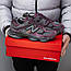 Жіночі спортивні кросівки New Balance 9060 (сірі з фіолетовим) демісезонні кроси 2566 Нью Беленс vkross, фото 5