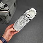 Чоловічі демісезонні кросівки New Balance 574 (світло сірі) спортивні стильні кроси 11109 Нью Беленс топ, фото 5