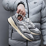 Чоловічі демісезонні кросівки New Balance 997 (сірі) спортивні стильні кроси 2591 Нью Беленс топ, фото 4