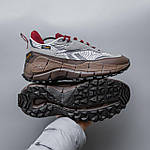 Чоловічі кросівки Reebok Zig Kinetica 2.5 Edge (сірі з коричневим) модні кросівки 2589 Рібок топ, фото 9