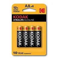 Батарейка Kodak Alkaline AA (пальчик, LR6 на блистере)