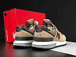 Чоловічі кросівки New Balance 574 classic (пісочні з чорним) стильні кроси 12053 Нью Беленс топ, фото 4