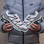 Чоловічі кросівки Salomon XT-6 (білі) низькі повсякденні кроси 2563 Саломон топ, фото 5