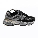 Чоловічі кросівки New Balance 9060 (сірі) демісезонні спортивні стильні кроси 2565 Нью Беленс топ, фото 4