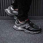 Чоловічі кросівки New Balance 9060 (сірі) демісезонні спортивні стильні кроси 2565 Нью Беленс топ, фото 6