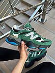 Чоловічі кросівки New Balance 9060 Green (зелені) демісезонні спортивні стильні кроси NB053 Нью Беленс топ, фото 2