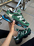 Чоловічі кросівки New Balance 9060 Green (зелені) демісезонні спортивні стильні кроси NB053 Нью Беленс топ, фото 5
