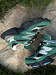 Чоловічі кросівки New Balance 9060 Green (зелені) демісезонні спортивні стильні кроси NB053 Нью Беленс топ, фото 7