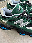 Чоловічі кросівки New Balance 9060 Green (зелені) демісезонні спортивні стильні кроси NB053 Нью Беленс топ, фото 9