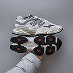 Чоловічі кросівки New Balance 9060 (білі) демісезонні спортивні стильні кроси 2568 Нью Беленс топ, фото 8