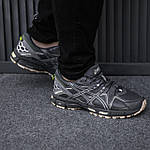 Чоловічі кросівки Asics Gel-Kahana 8 (чорні із сірим) модні низькі кросівки 2576 Асикс топ, фото 8
