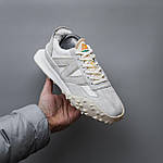 Чоловічі кросівки New Balance XC-72 (сірі з білим) спортивні стильні кроси 2592 Нью Беленс топ, фото 2