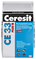 Замазка для швів Ceresit CE33, 117, 2 кг, чорний