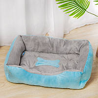 Тор! Лежак для котів собак Taotaopets 545508 Blue M 58*46CM