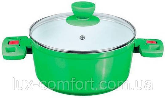 Каструля 3,1 л. Peterhof PH-15732-22 green - Lux-Comfort
