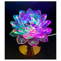 Диско-шар в виде ночника цветка с подставкой Crystal Magic Ball Light Atlanfa AT-W927 - Lux-Comfort
