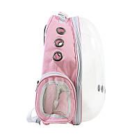 Тор! Рюкзак-переноска для кошек Taotaopets 252203 Panoramic 35*25*42cm Pink