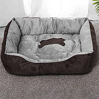 Тор! Лежак для кошек собак Taotaopets 545508 Brown M (58*46 CM)