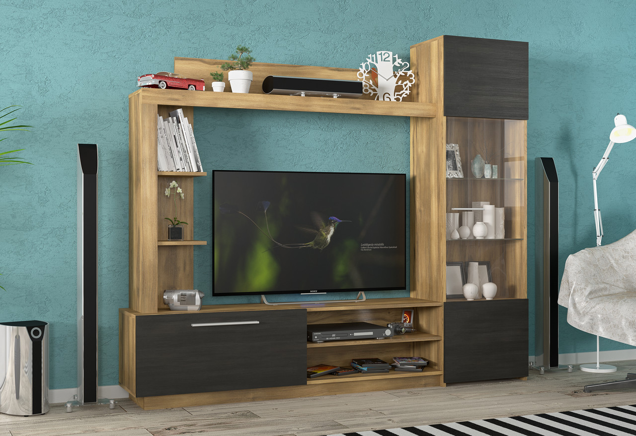 Стінка для вітальні (стінка, вітальня) Тренто Меблі Сервіс, фото 1