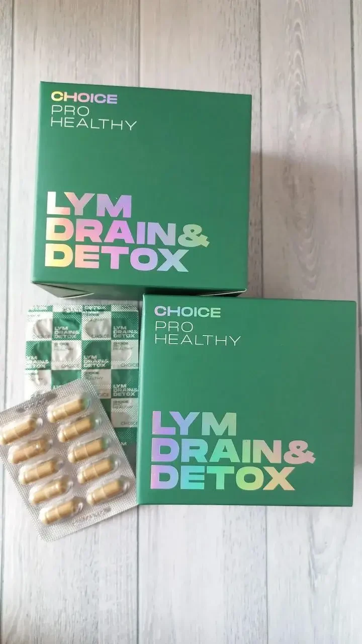 Натуральный комплекс для похудения Lym drain detox PRO HEALTHY 60 капсул Очистка лимфы - фото 3 - id-p2098130354