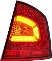 Skoda Octavia A5 седан оптика задняя LED светодиодная красная