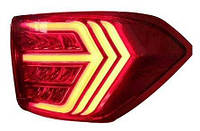 Ford Ecosport 2013+ альтернативная задняя LED светодиодная оптика красная