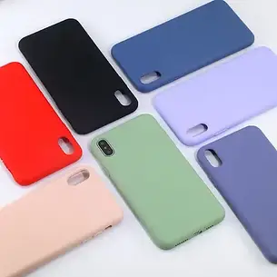 Чохол силіконовий SLIM для Xiaomi 12 lite Purple зк кб, фото 3