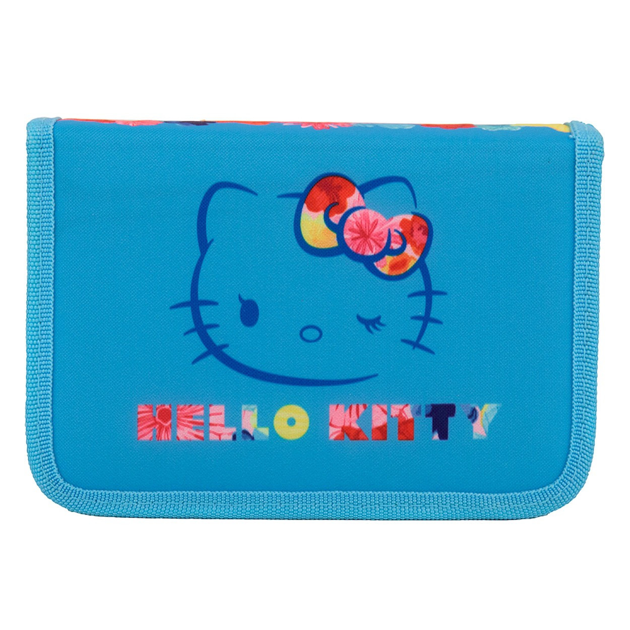 Пенал шкільний Kite 622 Hello Kitty HK17-622 блакитний