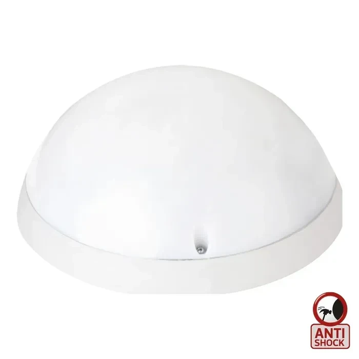 Світильник пластиковий Акуа Повний Місяць Опал з датчиком руху білий 400-213-115 HOROZ ELECTRIC, фото 1