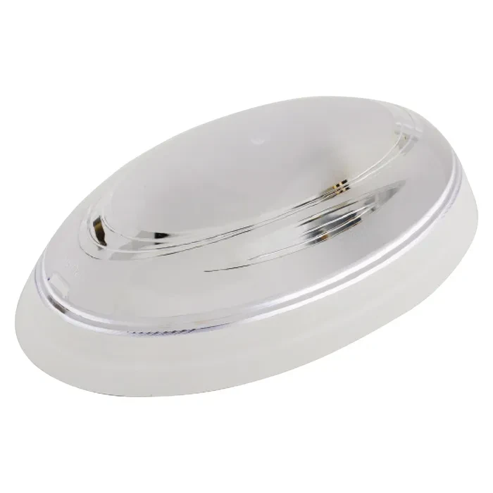 Світильник пластиковий Овал Нінова білий 400-010-107 HOROZ ELECTRIC, фото 1