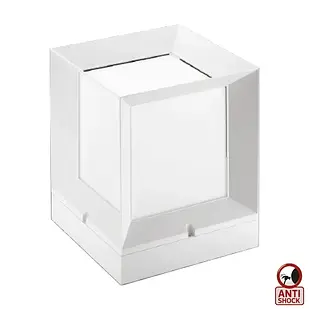 Світильник садово-парковий PRIZMA E27 білий 400-020-129 HOROZ ELECTRIC