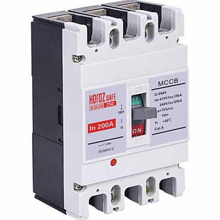 Шафовий автоматичний вимикач SAFE 200А 3P С 114-004-3200-010 HOROZ ELECTRIC