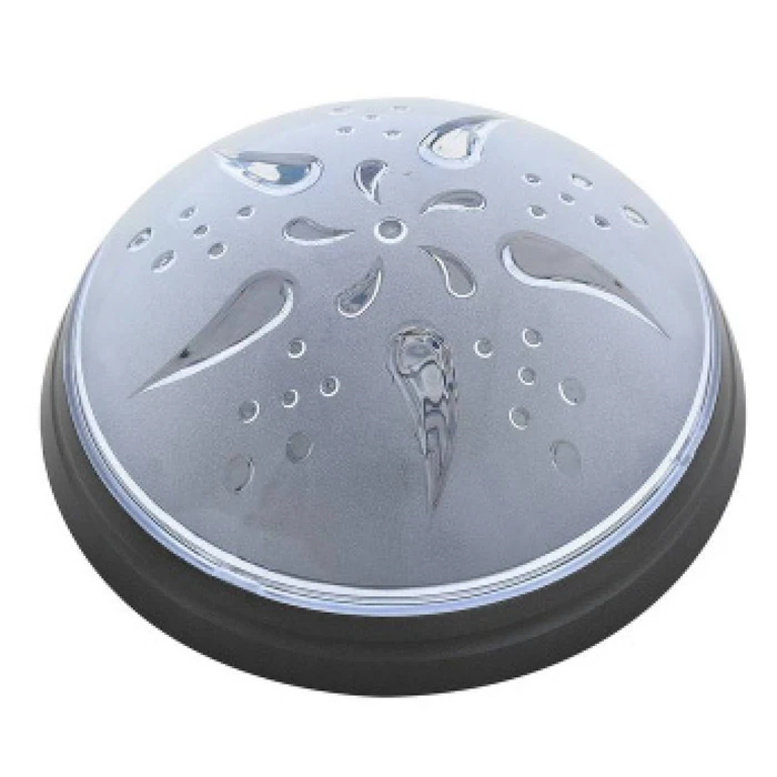 Світильник пластиковий Уфо Роза Вітрів дим 400-211-101 HOROZ ELECTRIC, фото 1