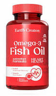 Жирные кислоты Earth s Creation Omega 3-1000 mg (Cholesterol Free) 100 софтгель