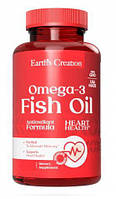 Жирні кислоти Earth‘s Creation Omega 3-1000 mg (Cholesterol Free) 100 софтгель